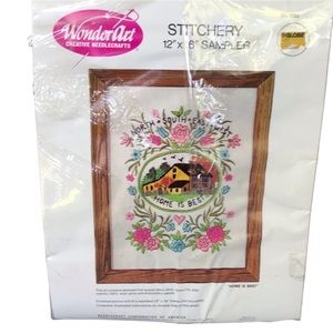 WonderArt Stitchery Sampler Cross
Stitch Set #5068
